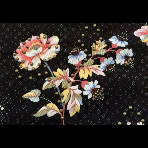 MAEVE FOR ANTHROPOLOGIE | one shoulder floral dress with lace trim - Picture 7 of 8